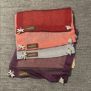 Wine Veil wine covers - Red, Pink, Gray, Purple
